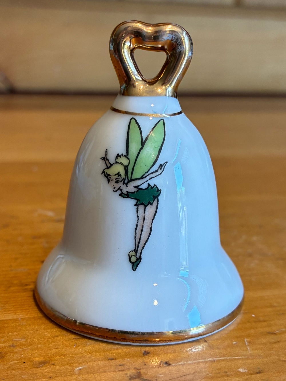 Vintage Tinker Bell Porcelain Bell Pepper Shaker